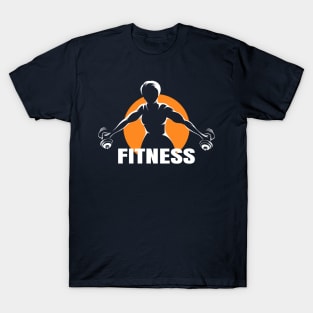 Training woman Fitness Emblem T-Shirt